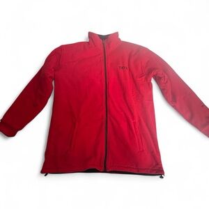 Treska Red and inside black Fleece sweater